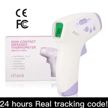 

3 Color Backlight Non-contact Laser LCD Digital IR Infrared Thermometer Temperature Meter Gun Digital Thermometer Hand-held Ear