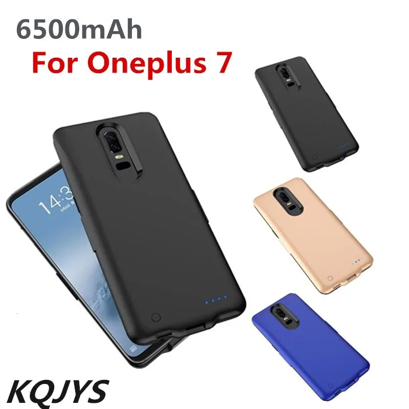 

KQJYS 6500 мА портативное зарядное устройство умный зарядный чехол Чехол для OnePlus 7 Чехол для батареи противоударный чехол для зарядного устройства для OnePlus 7