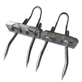 

Pole Climbing Spiked Hunting Observation Picking 304 Stainless Steel Climbing Shoes Simple Cat Paws on the Tree Climbing Shoes C