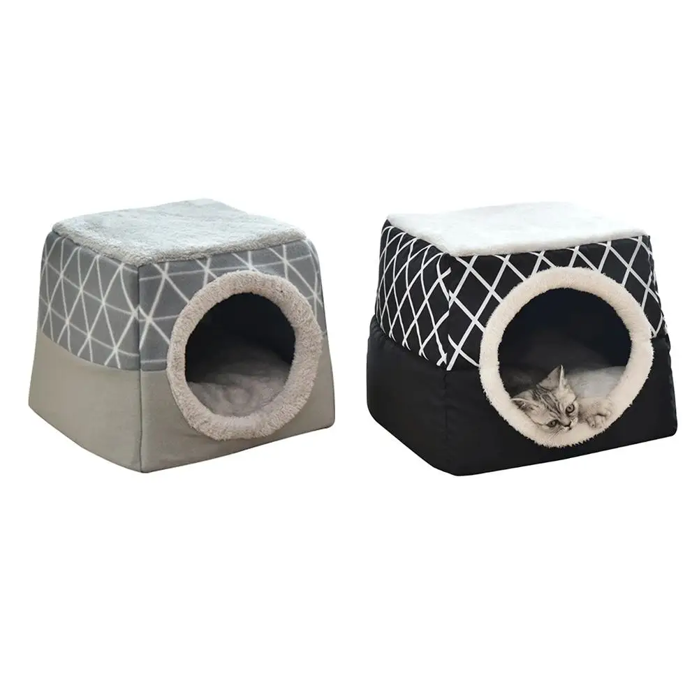 Cat Bed Cat Litter Space Capsule Four Seasons Universal Cat House Closed Room Bamboo Pet Supplies C