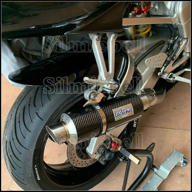 51MM Universal Motorcycle Leo Vince LV-10 Exhaust Pipe DB Killer Muffler  Escape For Z700 Z900 RS Ninja400 Z400 S1000 XR GSX 250R - AliExpress