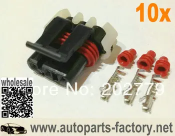 

longyue 10kit Packard 3 way connector for assembly MAF / CAM mate seal Connector and TPA for metripack 150