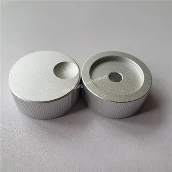 

2pcs high quality aluminum knob solid potentiometer knob 32*13*6mm custom Volume potentiometer knob for HI-FI amplifier