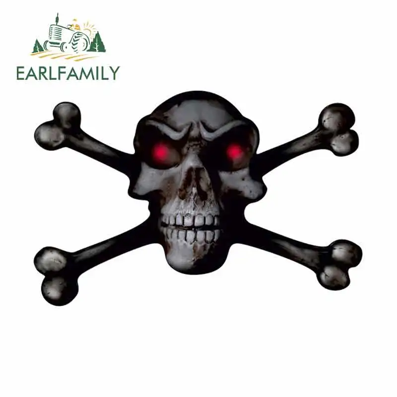

EARLFAMILY 13cm x 6.7cm for Sneaky Cartoon Funny Car Stickers RV VAN DIY Fine Decal Bumper Trunk Truck Graphics Vinyl JDM