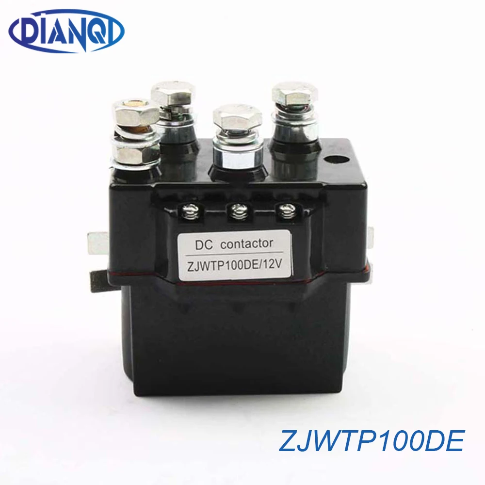ZJWTP100DE DC contactor12V 24V 36V 48V 60V 72V contactor dc for electrical winch k400 good quality | Обустройство дома