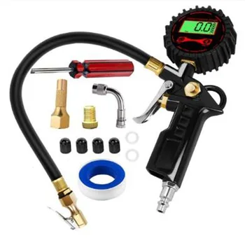 

Digital LCD Tyre Air Pump Pressure Gauge Tester 3-250PSI Motorcycle Motorbike