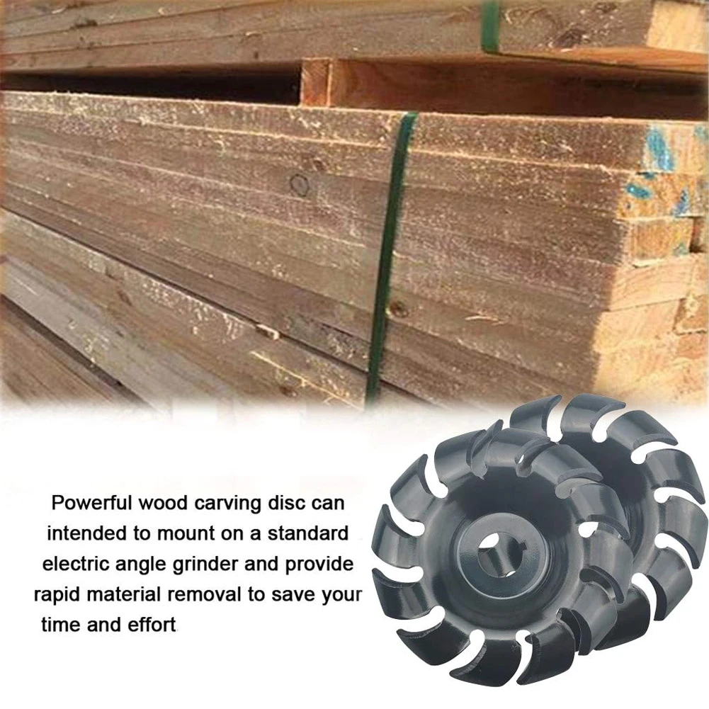 12 Teeth 16mm Multifunctional High Hardness Wood Carving Disc Angle Grinder Accessories Woodworking Tool