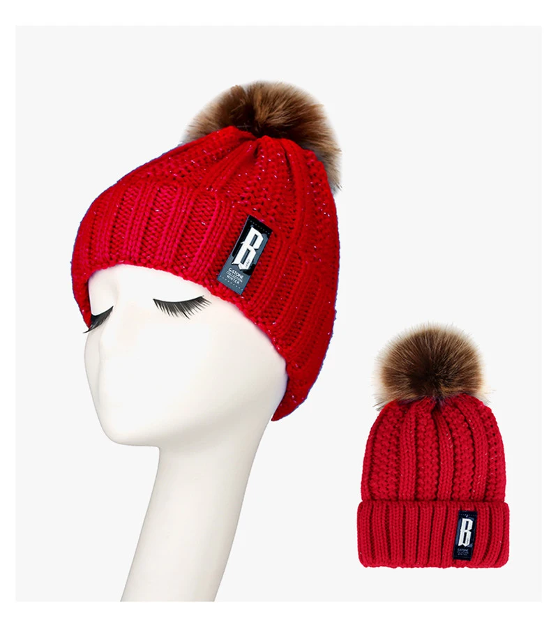 Зимние ушные наушники из акрила и бархата, Женские шапочки Skullies, повседневные уличные шапочки для верховой езды, ветрозащитная теплая шапка Beaine для женщин, зимняя шапка