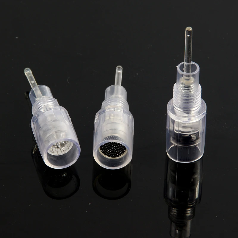10 шт. винт 8 мм микроиглы нано картридж Charmant одноразовые Dr. pen картридж иглы