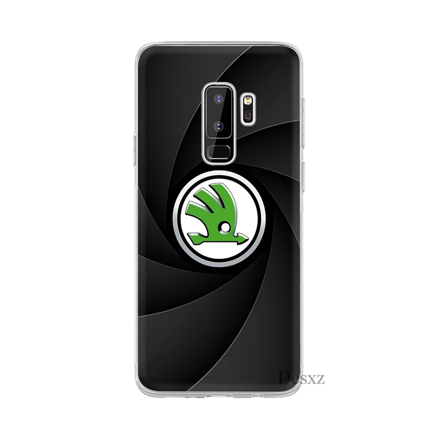 Для автомобиля Skoda логотип для samsung S8 S9 S10E S10 плюс S3 S4 S5 S6 S7 Edge Note 8 9 M10 M20 M30 крышка - Цвет: H1