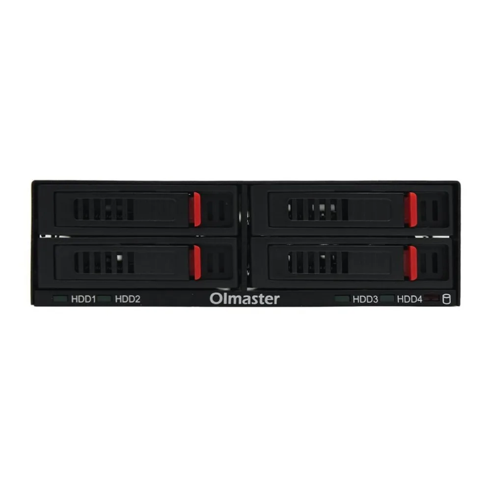 OImaster он-2006 четыре 2,5 дюймов Слоты SATA Внутренний стойки Жесткий диск чехол внутренний запасной аккумулятор мобильного стеллаж для выставки товаров с Светодиодный индикатор