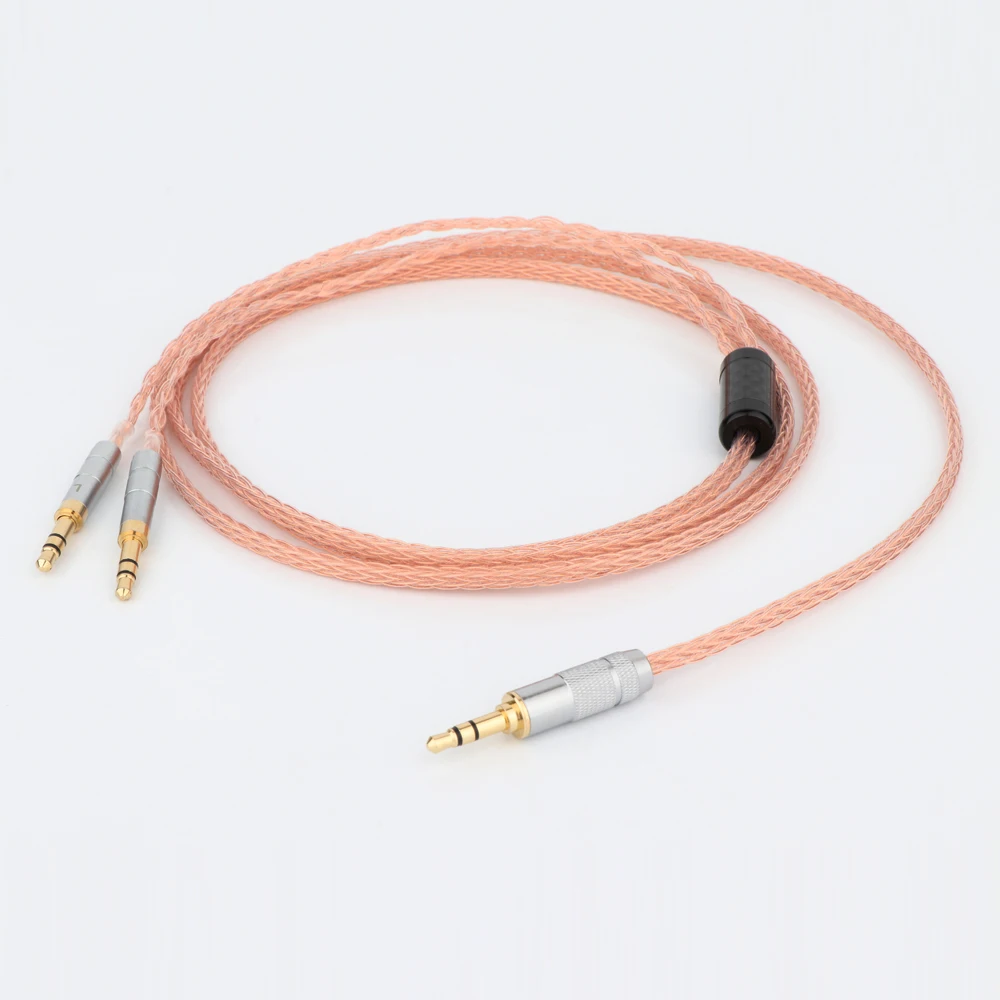 Preffair HiFi 6,5mm 2,5mm XLR 4,4mm 16-Kern 6N OCC Kopfhörerkabel Mit Mikrofon Stereo-Ohrhörer – Detail 10