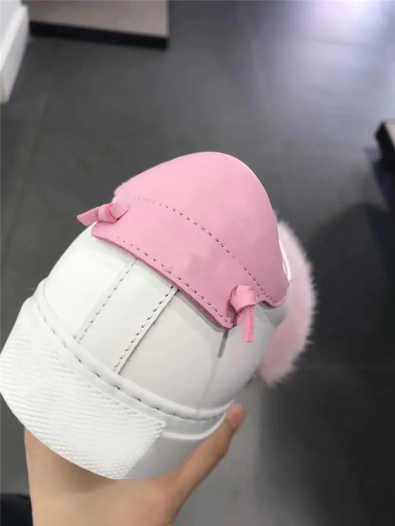 Женские кроссовки; женская обувь на плоской подошве; sapato feminino; Милая женская обувь на искусственном меху; смешанные цвета; Zapatos De Mujer