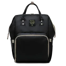 Sac à couches étanche 36*27*18CM, sac à dos de maternité Portable multifonctionnel de grande capacité pour les soins de bébé 