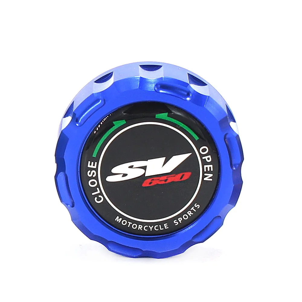 ЧПУ мотоцикл задний тормоз бачок Кепки Крышка для Suzuki SV 650 SV 650 S SV650X SV650S Катана 1999-2009 2005 2006 - Цвет: Green