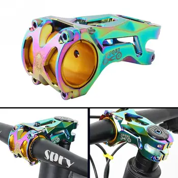 

Accessories Repair Front Rod Universal Bike Stem Aluminum Alloy Lightweight Easy Install Durable High Strength Mountain Bicycle