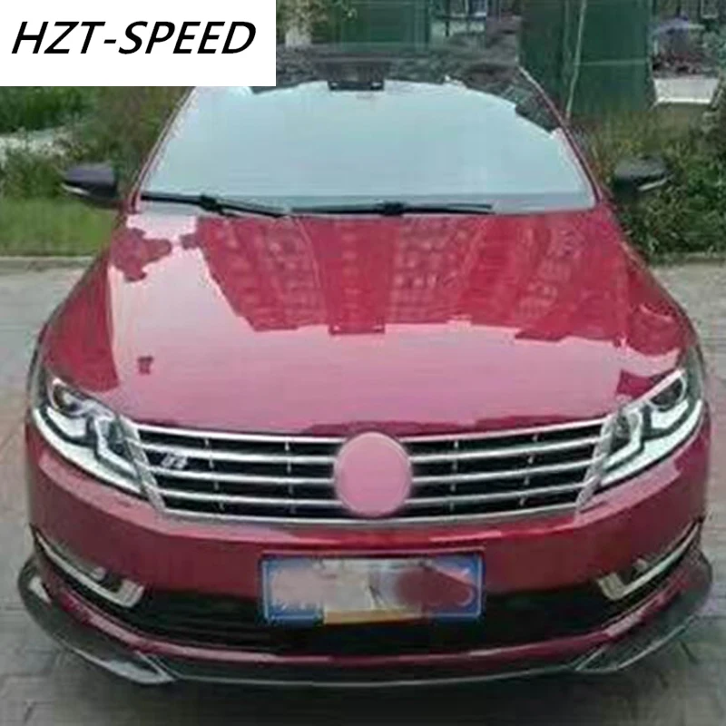 Автомобильный протектор бампер передняя губа для VOLKSWAGEN оригинальная автомобильная карбоновая передняя губа