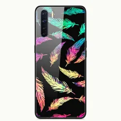 Premium Tempered Glass Hard Back Case - Elegant Protection for OPPO A91 (Picture 35)