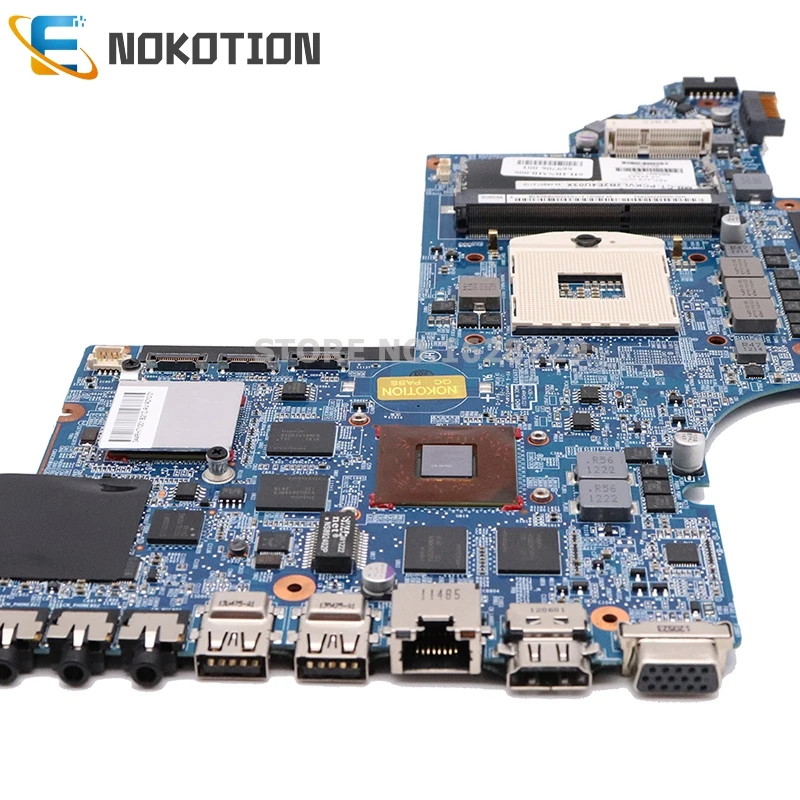 NOKOTION для hp Pavilion DV7 DV7-6000 материнская плата для ноутбука HM65 DDR3 HD6770M GPU 639391-001 665991-001 основная плата полный тест