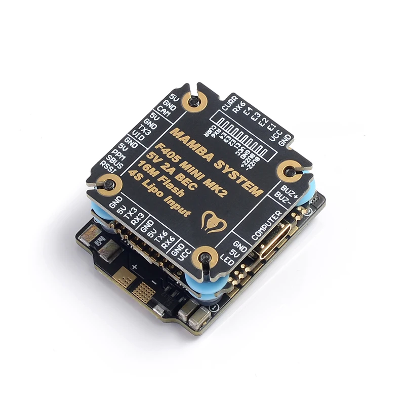 Diatone MAMBA F405 Mini MKII Betaflight Flight контроллер и 25A ESC 2-4S DSHOT600 стек FPV гоночный бесщеточный ESC для радиоуправляемого дрона