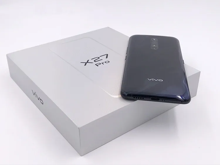 Vivo X27 Pro, камера для мобильного телефона 6. 7 дюймов, фронтальная 32 МП камера заднего вида, 8 ГБ, 256 ГБ, Восьмиядерный экран, отпечаток пальца, 4G, Google