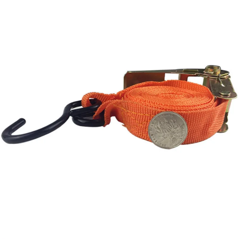 

New Ratchet tie Down Cargo Straps lashing package Webbing Hold Secure Ratchet Belt Straps Moving Hauling Truck Motorcycle