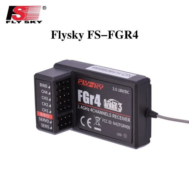 Flysky FGR4 FGR4S FGR4P Single Antenna Receiver AFHDS 3 PPM/IBUS/PWM For FS-NB4