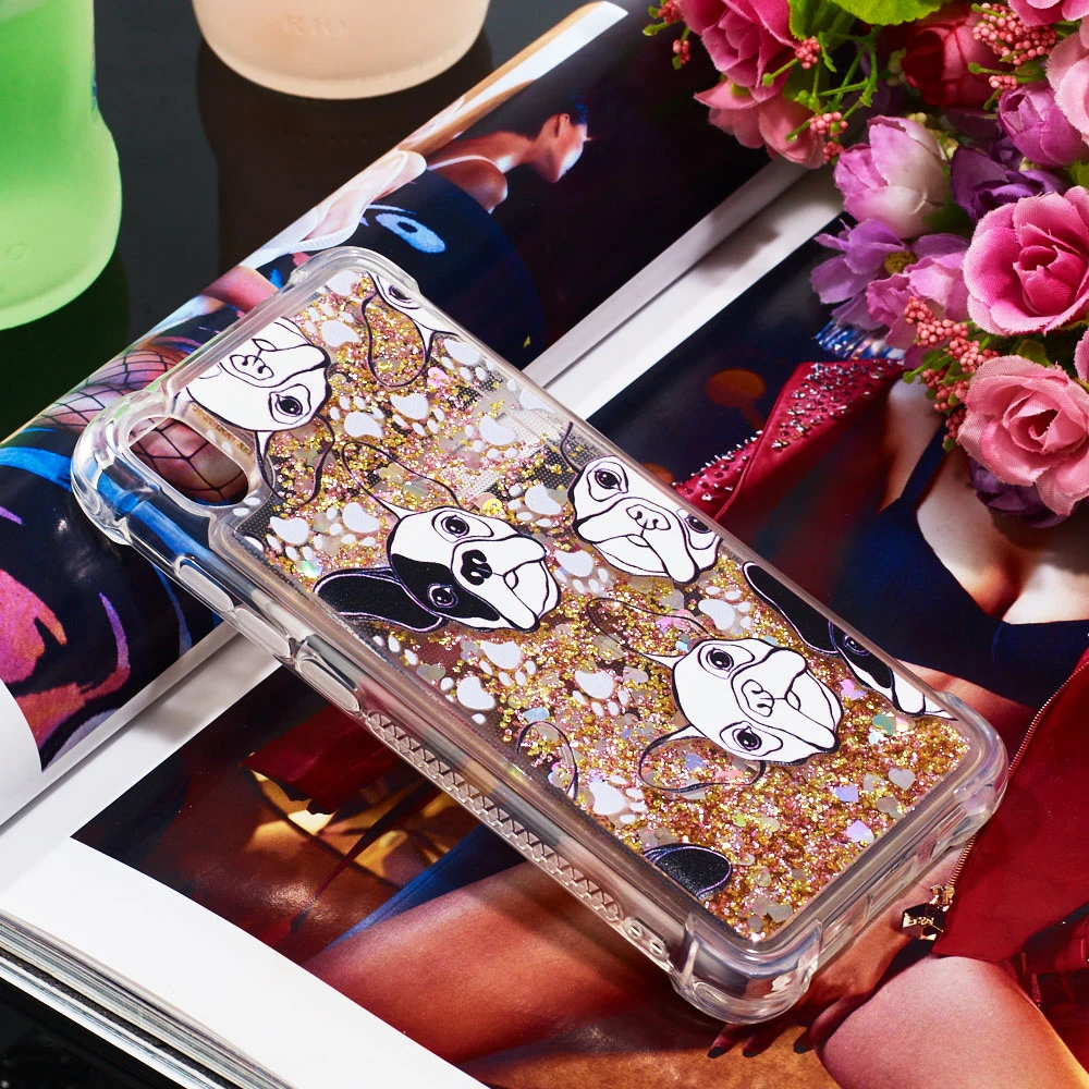 Модный Шикарный чехол для телефона s для Xiao mi Red mi K20 K20 Pro 7A 6 S2 mi A2 Lite, роскошный мягкий чехол с жидким зыбучим песком, блестящий чехол