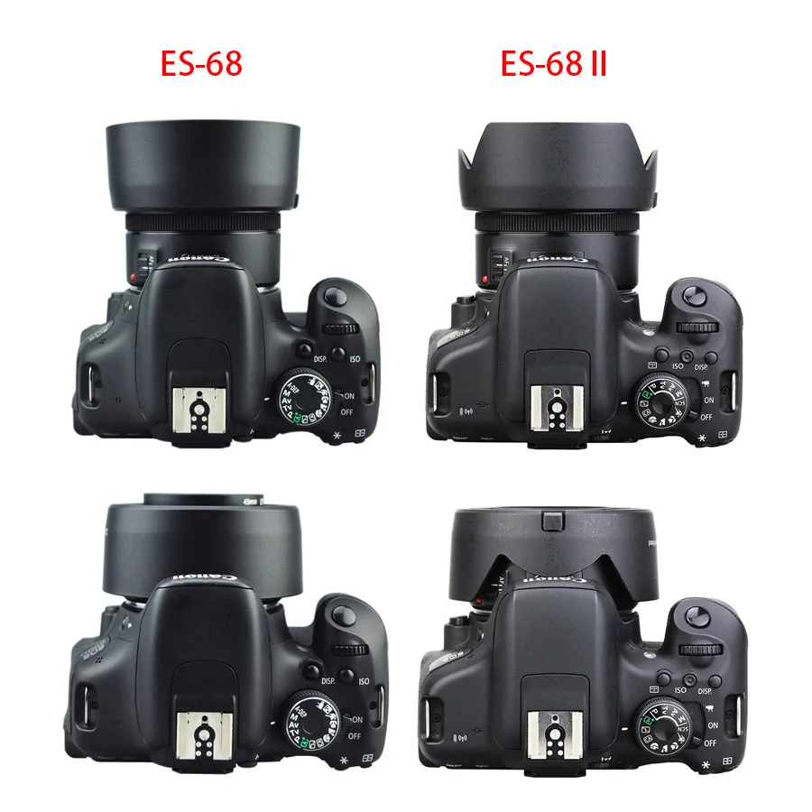 Paraluce Es-68 Attacco A Baionetta Per Obiettivo Filtro Canon Ef 50Mm F/1.8 Stm 49Mm (Incompatibile Con 50Mm F/1.8 Ii)