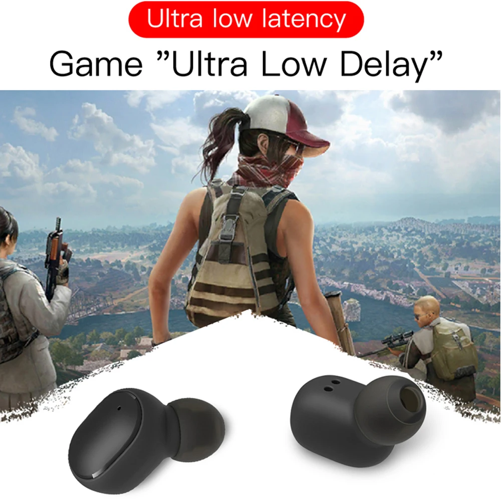 Auriculares TWS для Redmi Airdots auriculares светодиодный Bluetooth V5.0 auriculares с микрофоном для iPhone huawei Sams