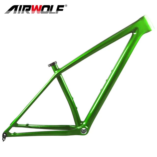 29ER BOOST Light XC MTB Carbon Frame With Seatpost Carbon Mountain Frame 29 T1000 BSA Carbon Mtb Frame S M L Bicycle Frameset Green 1