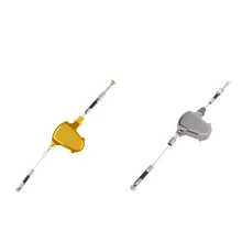 Золотой+ серебряный, 2 упаковки с ЧПУ трюк сцепления Потяните кабель сменный рычаг, мотоциклетный в сборе, экономия труда