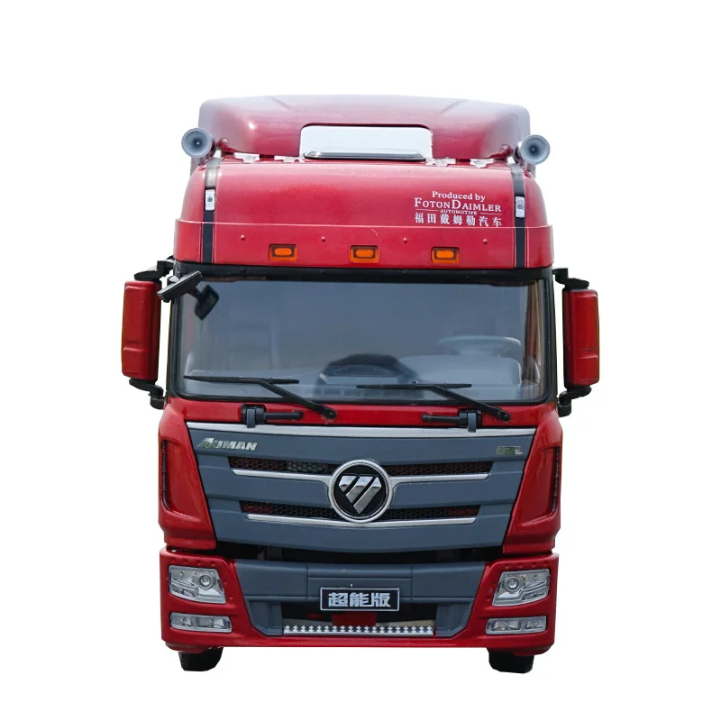 Foton Auman NZG 1:24 тяжелая техника грузовик Daimler трейлер литой Сплав инженерный