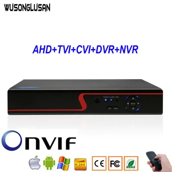 

Xmeye 16CH Surveillance Security AHD DVR CCTV Recorder DVR 1080N Hybrid DVR Recorder For Analog AHD CVI TVI IP Onvif P2P