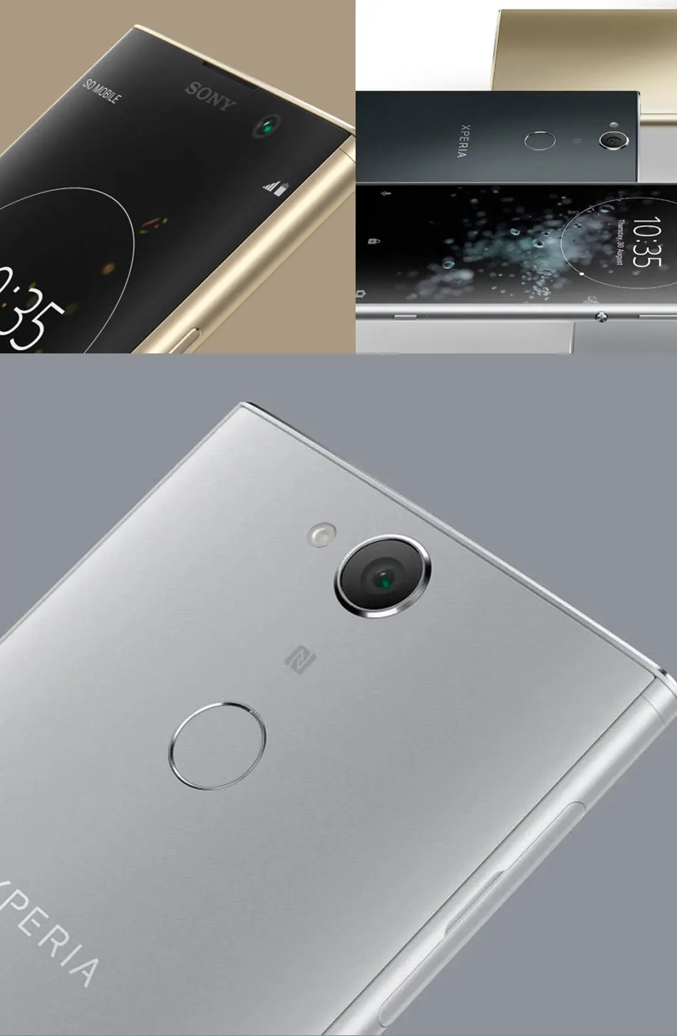 Мобильный телефон sony Xperia XA2 Plus H4493 с двумя sim-картами, 6 ГБ, 64 ГБ, 4G LTE, 3580 мА/ч, 6 дюймов, Восьмиядерный процессор Snapdragon, NFC, 23 МП, телефон
