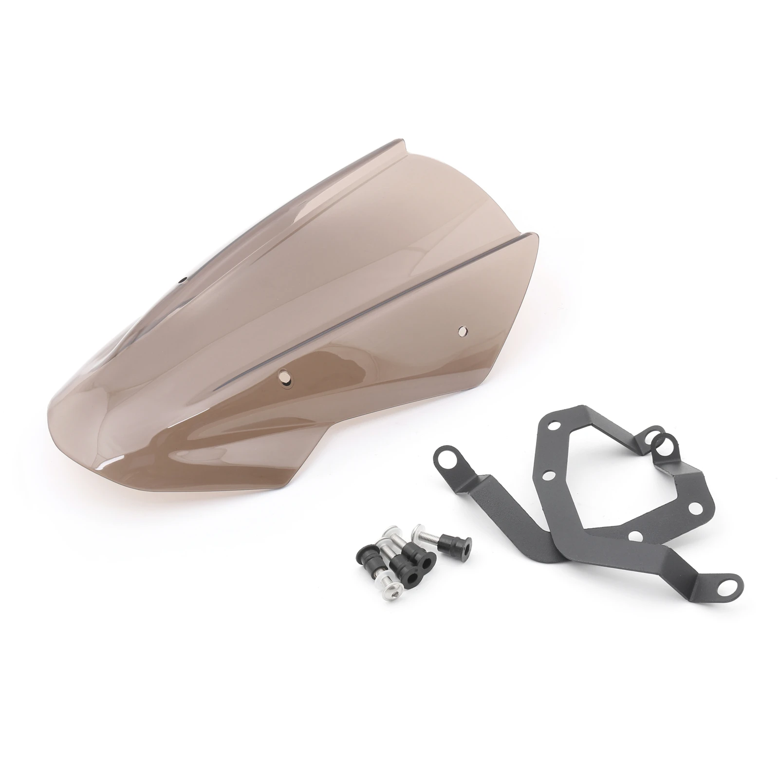 Areyourshop для Kawasaki Z650- ABS лобовое стекло экран Z-650 экран с кронштейном аксессуары для мотоциклов
