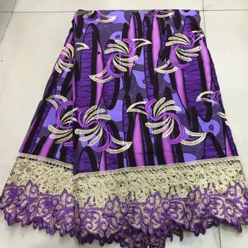 

2020 African Ankara wax lace fabrics nigerian lace with quality guarantee african print wax fabric for dress 100% cotton!AE-50