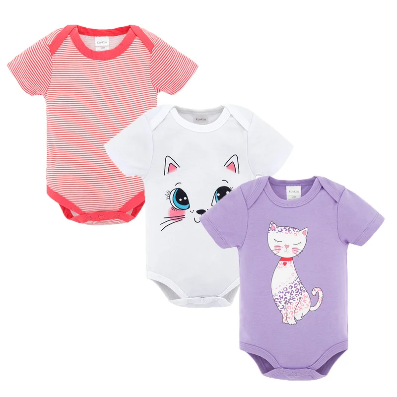 Honeyzone 3 шт./лот младенческой от Carter's, детский костюмчик, детских летних Рубашка с короткими рукавами хлопок Костюмы новорожденных для маленьких девочек симпатичная одежда для От 0 до 12 месяцев - Цвет: HY2114