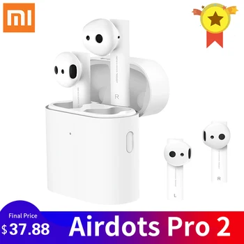 

Xiaomi auriculares Redmi AirDots auriculares Bluetooth 5,0 TWS inalámbricos estéreo SBC lindos Mini auriculares ligeros caja de