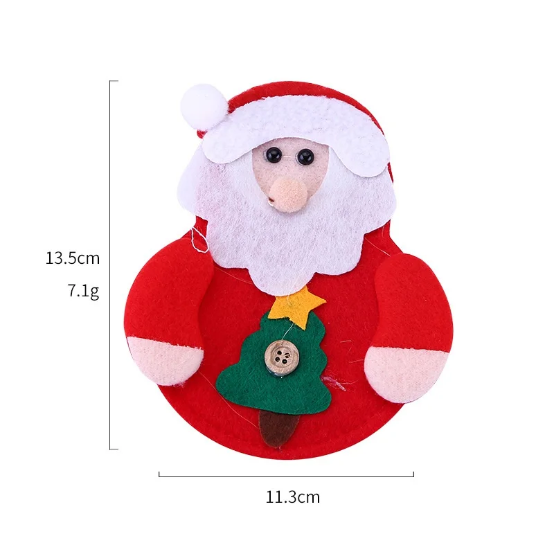 10 months to 3 years Old, рождественский подарок для малышей, Обучающие ложки из нержавеющей стали для малышей, посуда с милыми рождественскими декоративными сумками