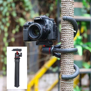 

Ulanzi Flexible Octopus Tripod with 1/4 Screw for Smartphone DSLR SLR Vlog Tripod for Handheld Gimbal Magic Arm Accessories