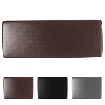

PU Leather Slipcover High Stretch Soft Home Decor Furniture Protector With Elastic Bottom Sofa Seat Cushion Cover Universal