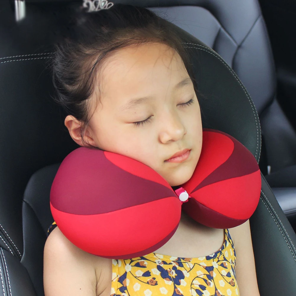 Air Cushion Car Headrest U Shape Newbron Travel Portable Head Support