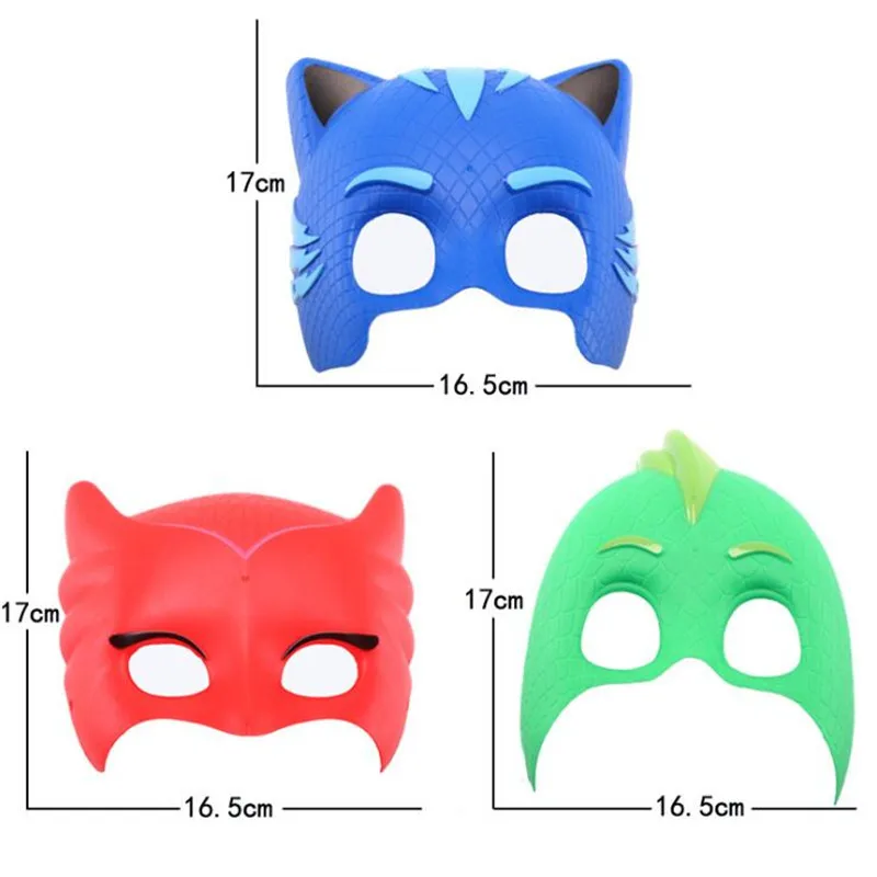 Pj Masks серия аниме детские игрушки маска накидка автомобиль фигурка модель детский подарок на день рождения