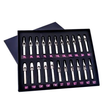 

22Pcs Stainless Steel Tips Kit Nozzle Tips Mix Set For Needles Accessories