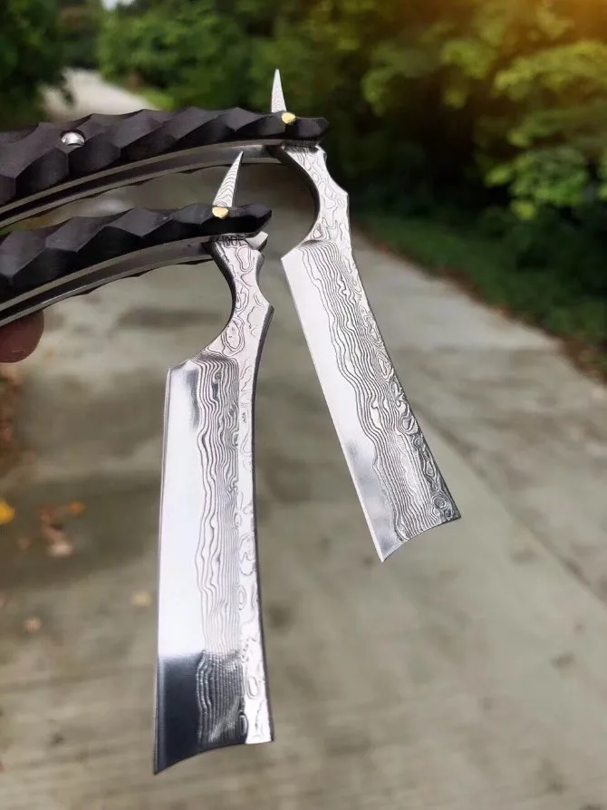 XITUO Дамасская сталь кухонные очистки нож складной острое лезвие японский Многофункциональный Удобный для переноски бытовой открытый подарки