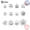 Best quality 5-8mm A pair 925 sterling silver flower bead caps End loose beads for Necklace&bracelet Jewelry making Findings ► Photo 1/6