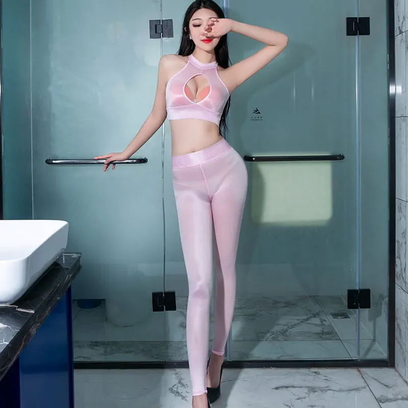 Sexy Hips Shiny Pencil Pants Oil Gloosy Capris Sheer See Through Sexy Leggings Candy Color Ultrathin Pants Erotic Lingerie Sexy Hips Shiny Pencil Pants Oil Gloosy Capris Sheer See Through Sexy Leggings Candy Color Ultrathin Pants Erotic Lingerie