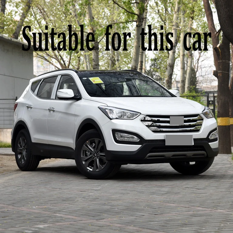 2 шт. для hyundai IX45 Santa Fe 2013- 6000K белый светильник Светодиодный дневной ходовой светильник DRL Автомобильная противотуманная фара