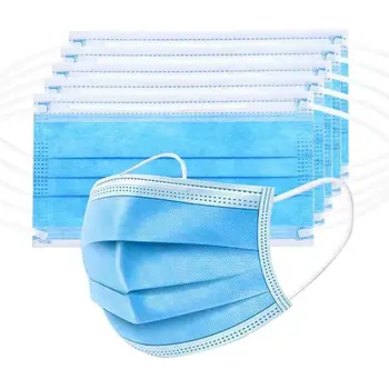 

mascarillas 3-layer mask 100 200pcs Face Mouth Masks Boxed Masks 마스크 Disposable Earloops Masks Fast delivery Face mask 마스크